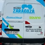 Diseño y rotulación personalizada en Sagunto rotulación de vehículo talleres Zaragozá
