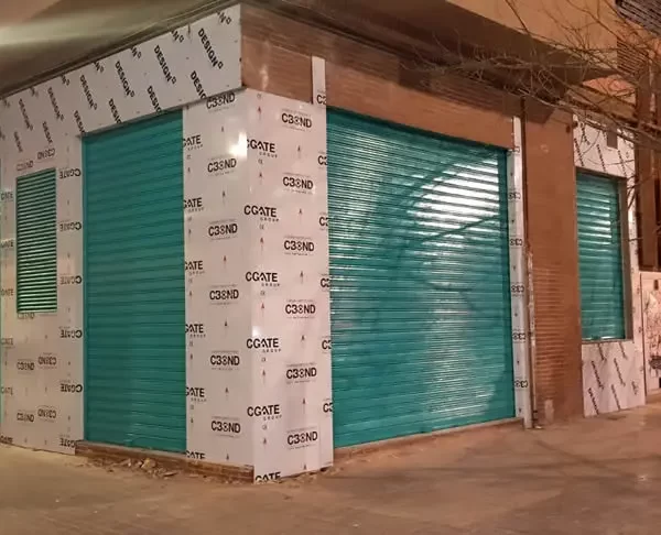 RS rotulación de fachada trabajo realizado
